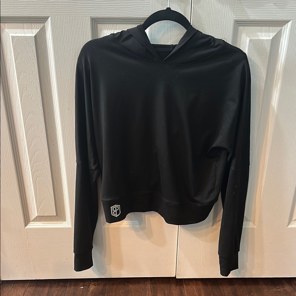 Born Primitive Black Cropped Hoodie